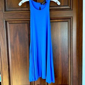 Lulu’s Blue Stretchy Dress. Work once!